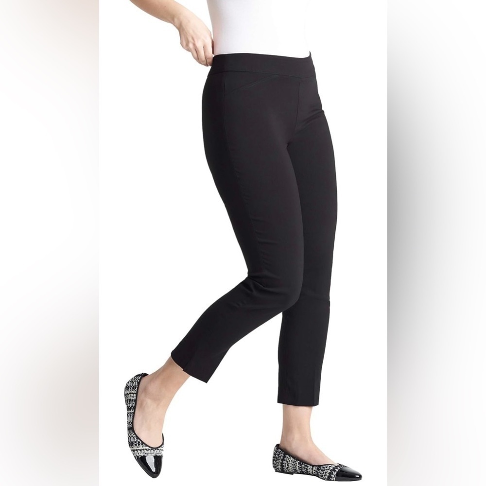 NEW Yummie Tummy Control Women’s Slim Leg Pants Black Size 18